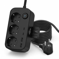 BASE HUSLOG 3T-USB(2A+...